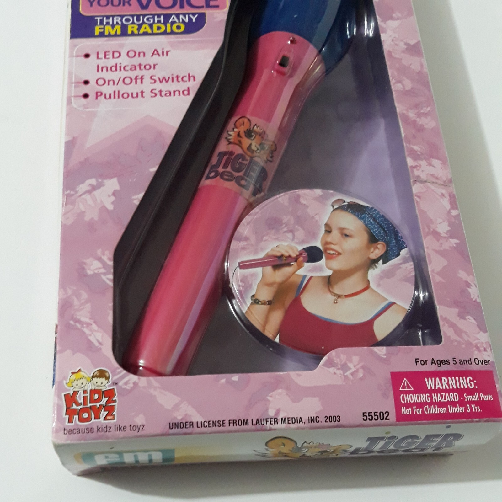 Vintage Tiger Beat FM Wireless Microphone