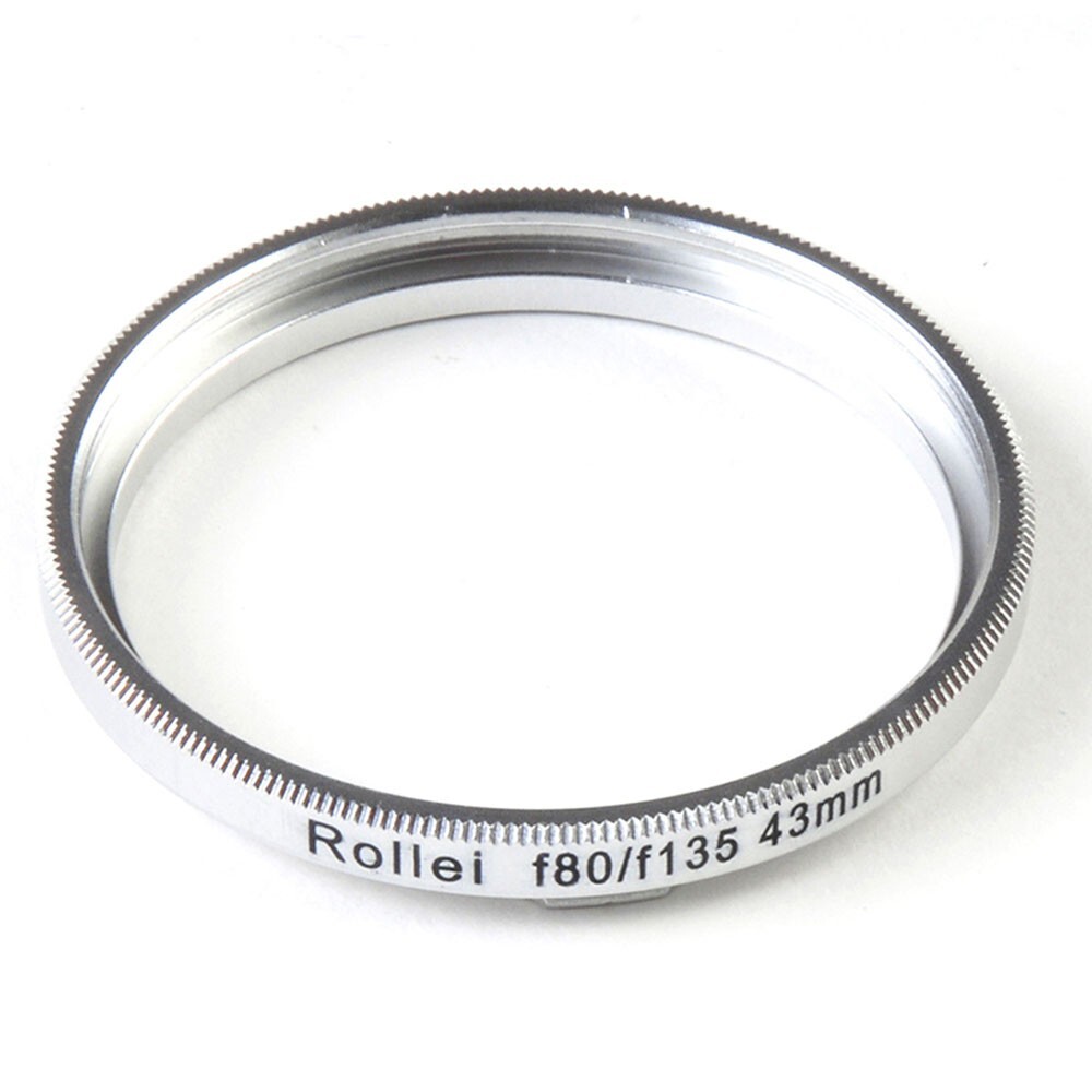For Rolleiflex 80mm 135mm Lens To B43mm Filter Ring New