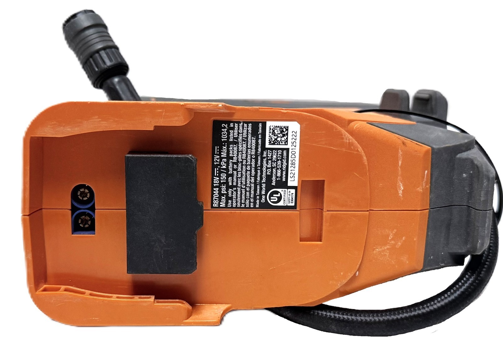 Ridgid 18v 3Pc Brushless Cordless Combo Kit Bare Tools