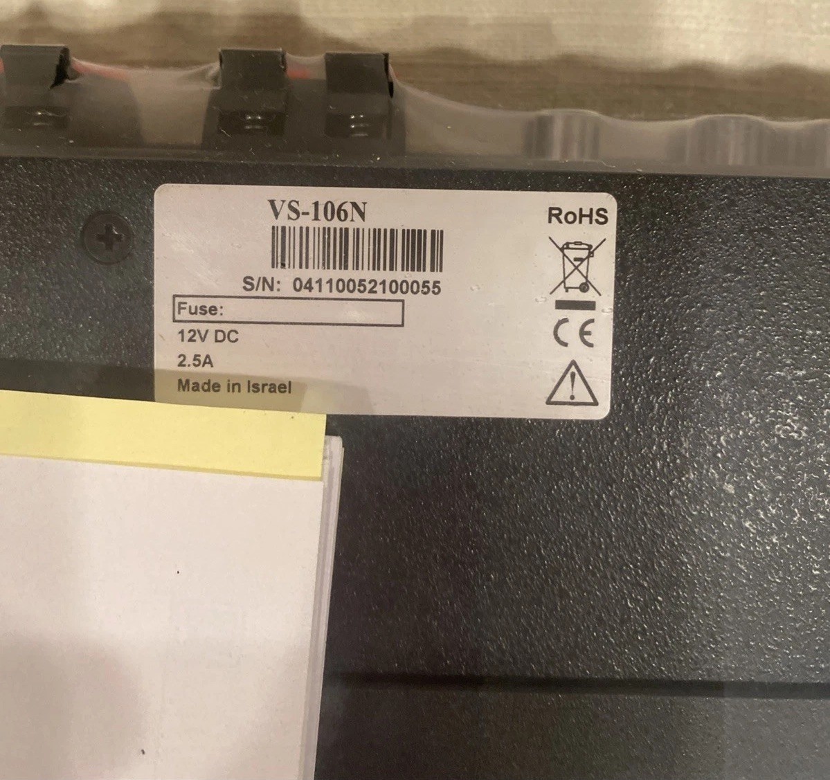 Kramer Electronics Rack Audio Switch VS-106N/US, New
