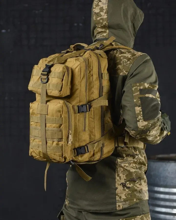 Tactical backpack 25l, coyote backpack, coyote backpack, coyote backpack,🇺🇦