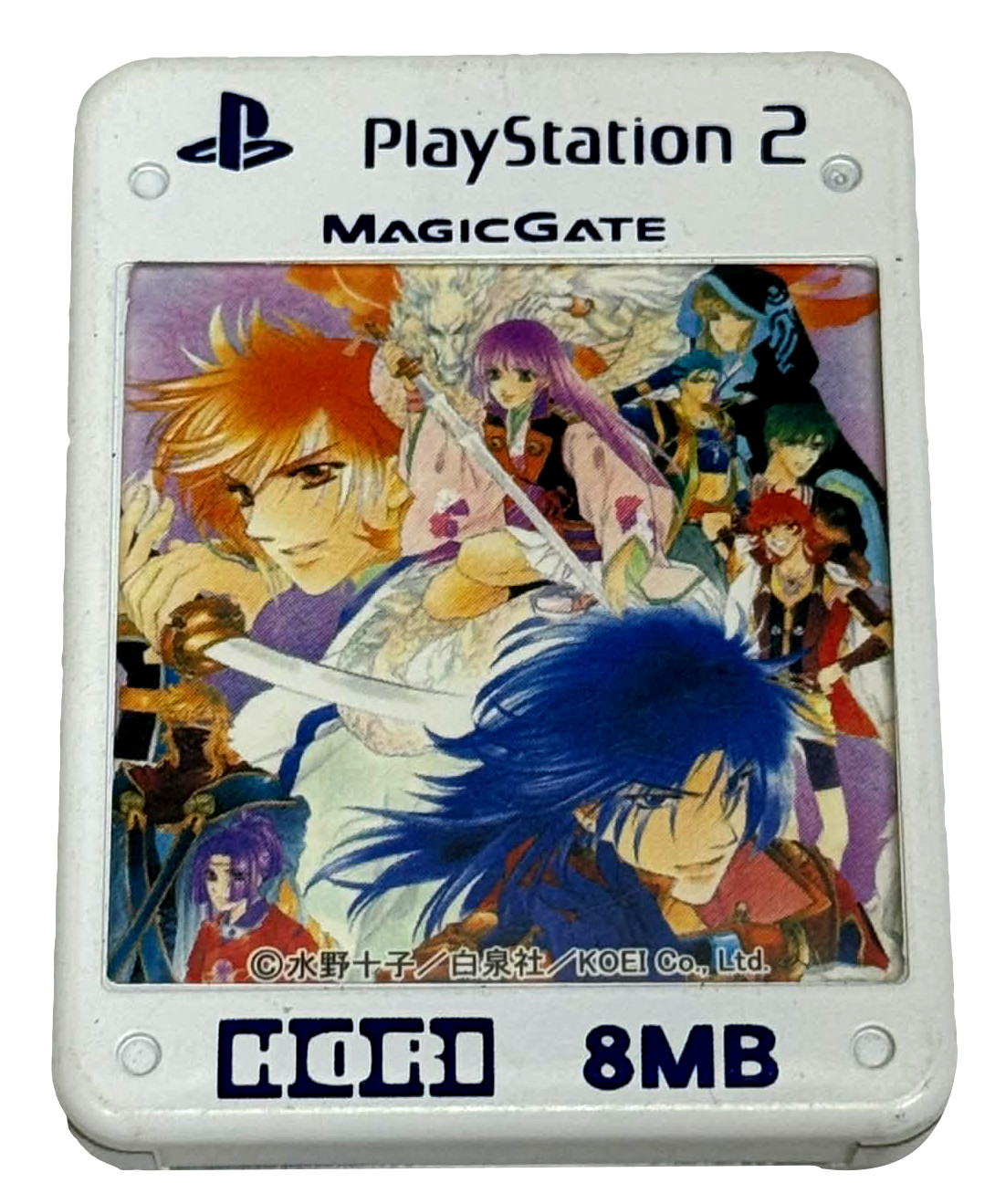 Harukanaru Toki no Naka de 3 Hori Magic Gate PS2 Memory Card PlayStation 2