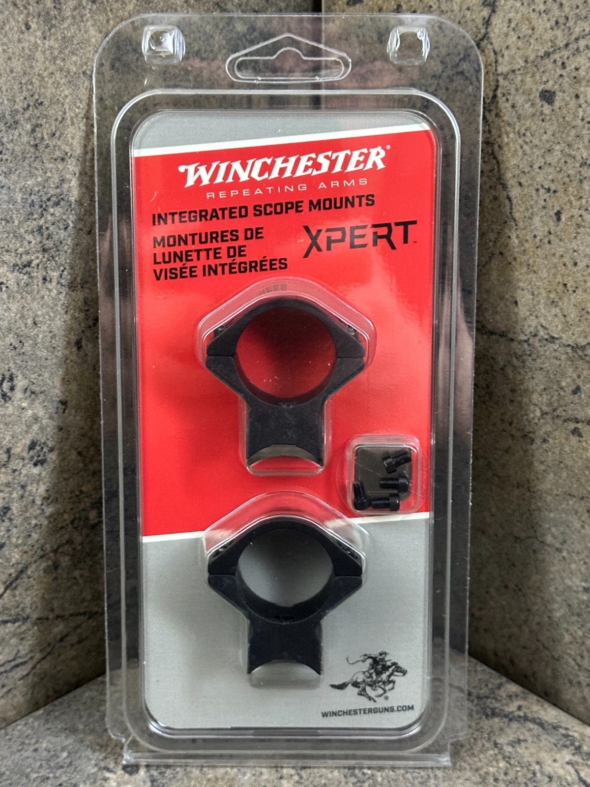 Winchester Xpert Integrated Scope Mount System Low 1" Matte 64633