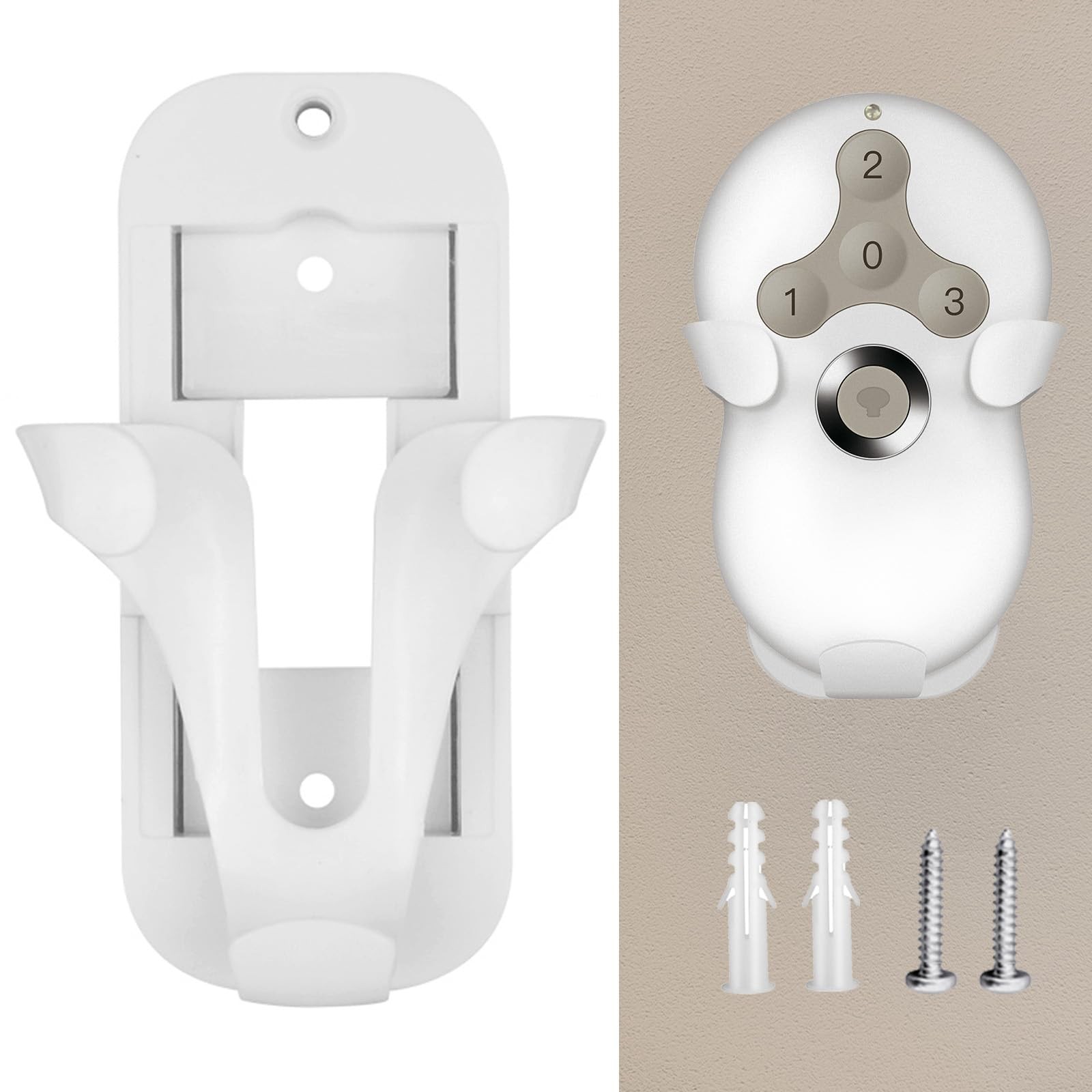 Wall Mount Bracket for Hunter Remote 99122, 99123, 99600, RAN003, K047402, Ce...
