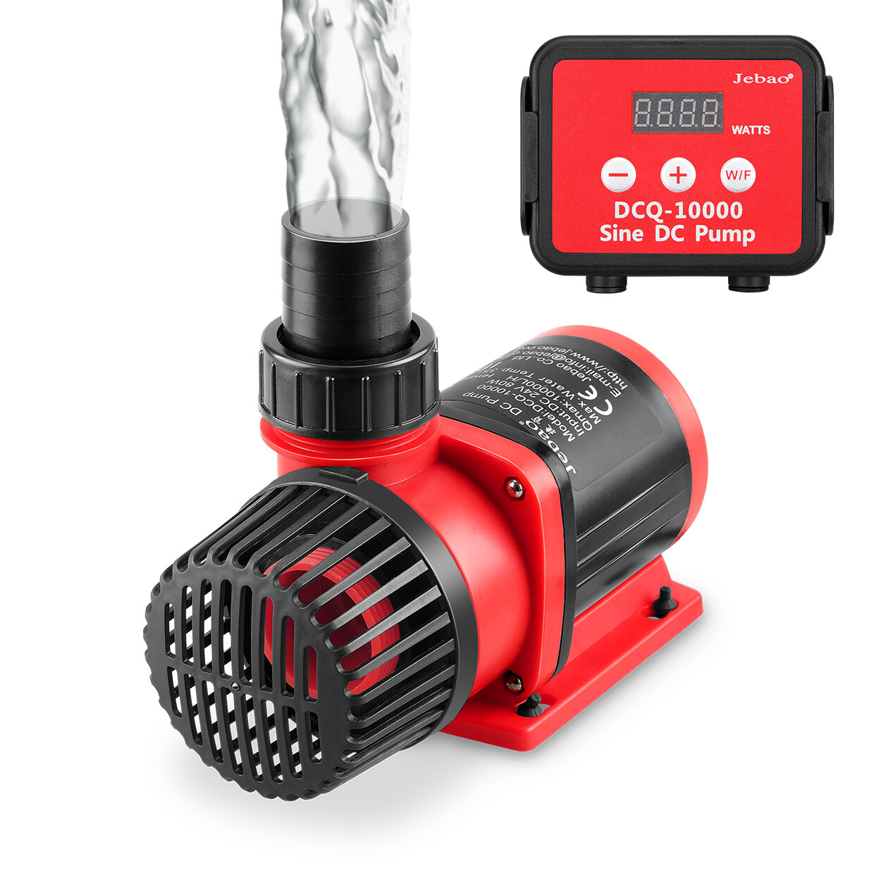 JEBAO 10000lph 80w Aquarium DC Return Pump With Controller and Wave Function
