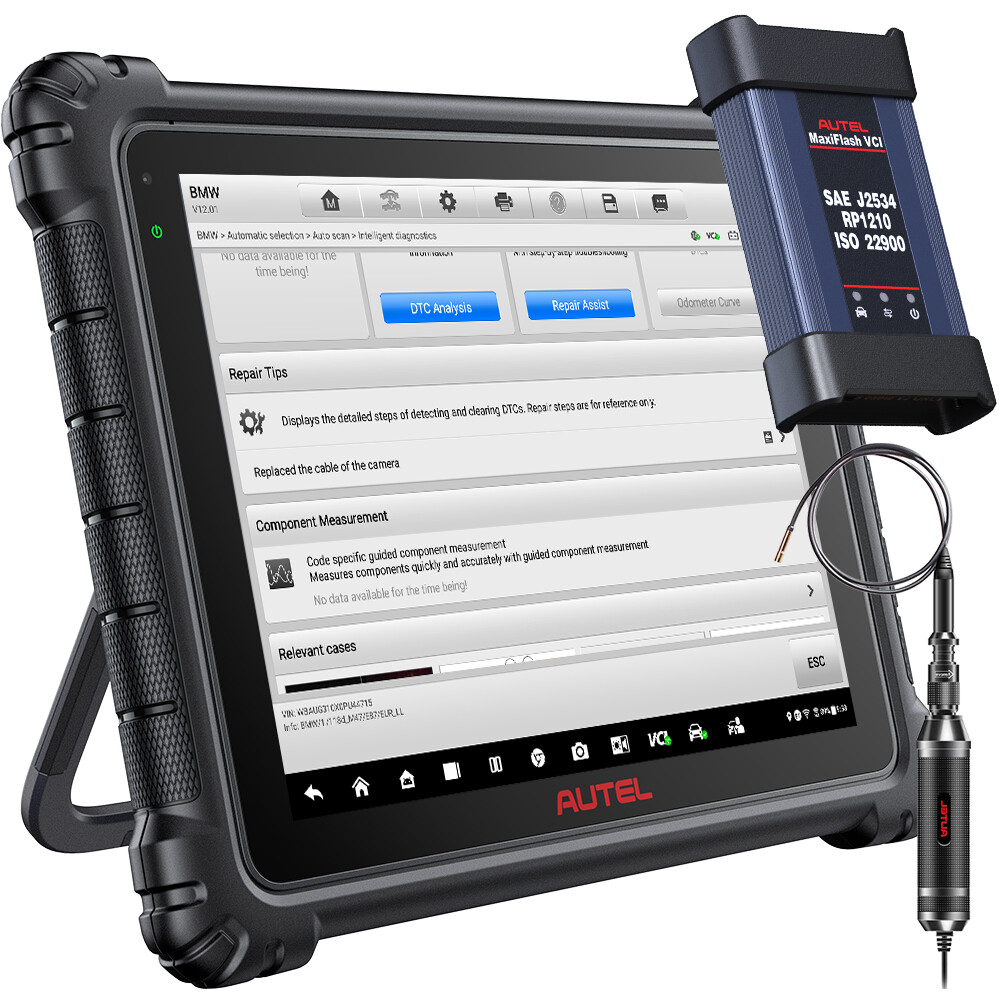 Autel MaxiCOM Ultra Lite Up MS909 2026 Top Diagnostic Scanner Topology Map 2.0