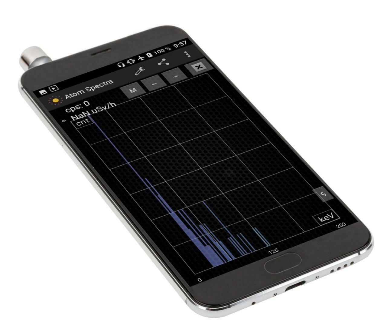 Dosimeter Spectrometer for Android/Radiometer/Geiger Counter/Radiation Detector