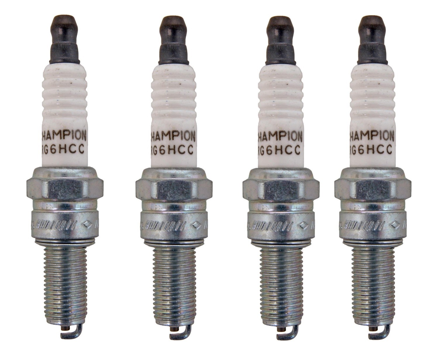 Champion Copper Plus Spark Plugs (4) RG6HCC (6R10) fits Harley Milwaukee Eight
