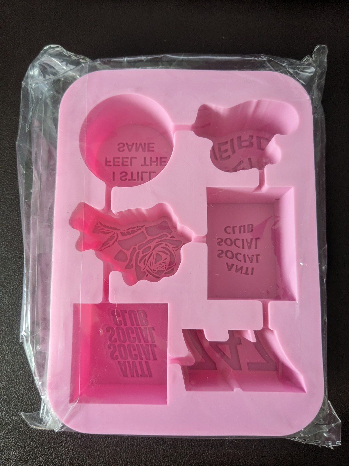 Anti Social Social Club Ice Tray - 6 Cube Tray - Brand New By ASSC