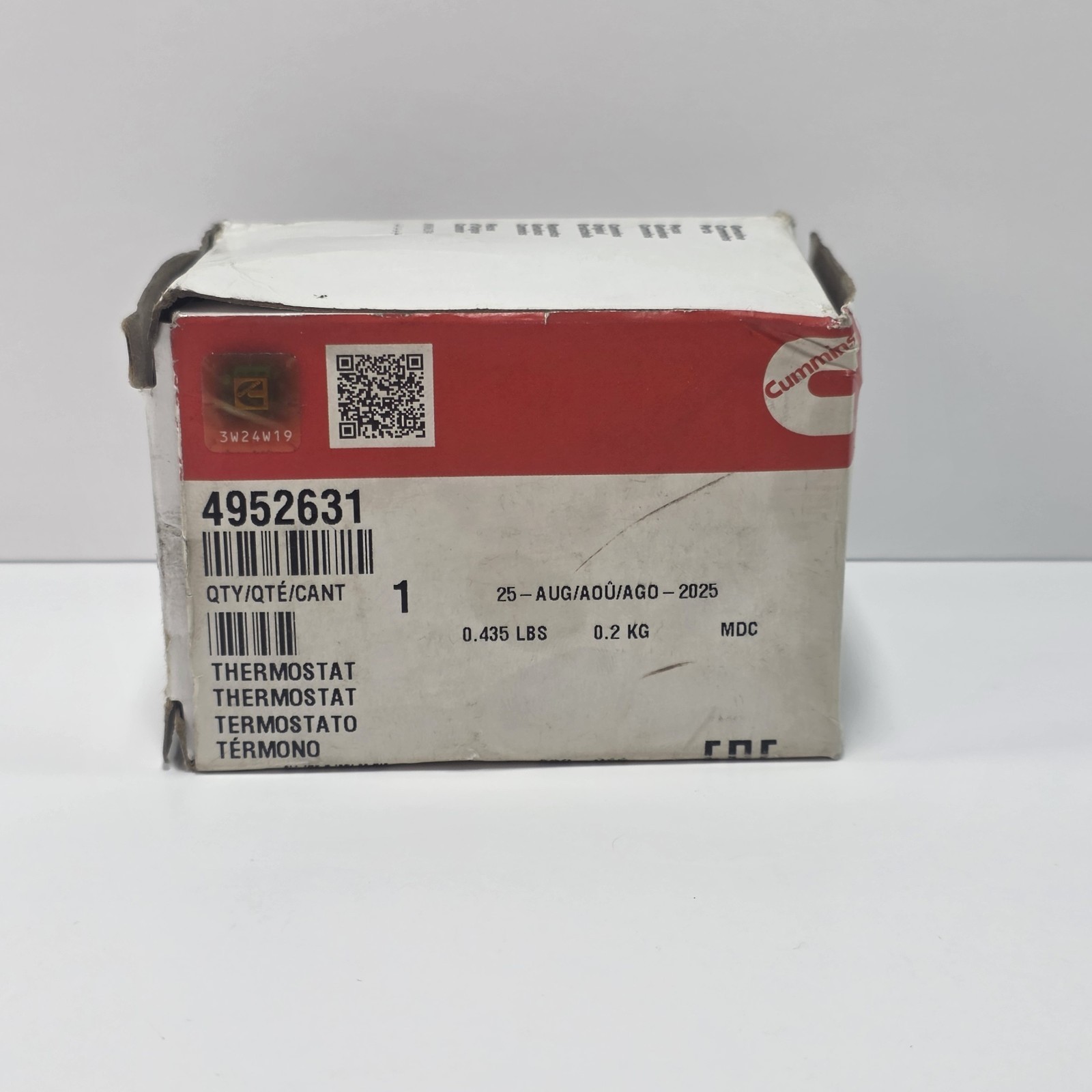 Cummins 4952631 Engine Thermostat N14 G855 G14 Heavy Duty Truck Part New Open Bo