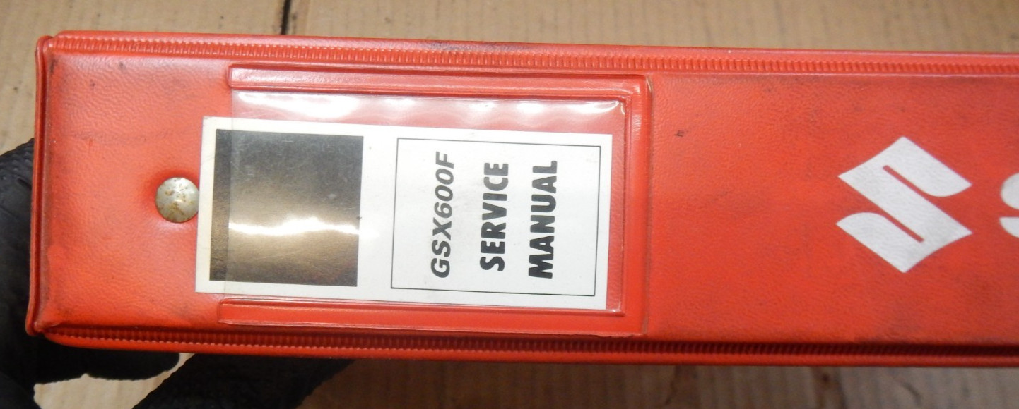 Service manual Suzuki GSX600F 1998 99500-35070-03E