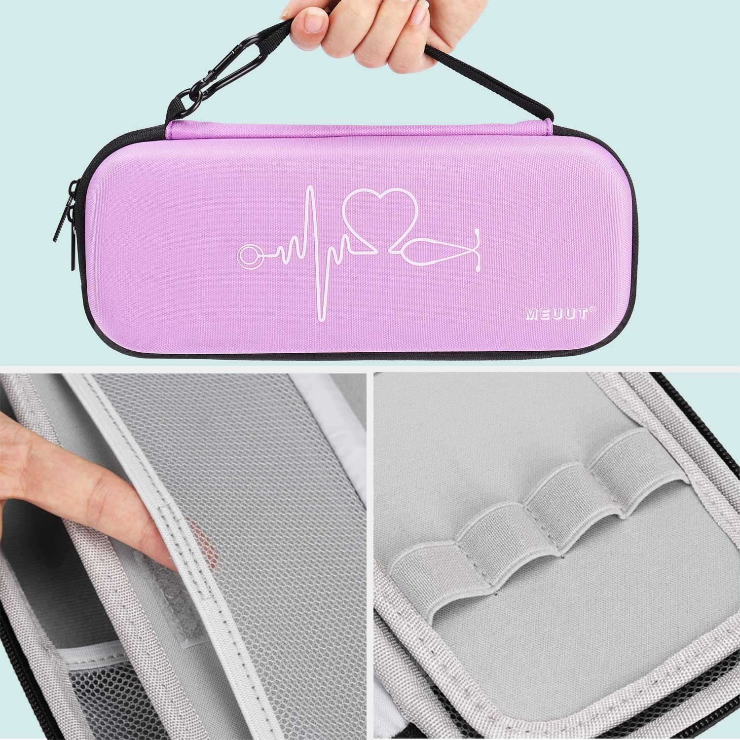 15 pcs Stethoscope Case Kit, Perfect Nurse Gift Include Stethoscope Case, Sci...
