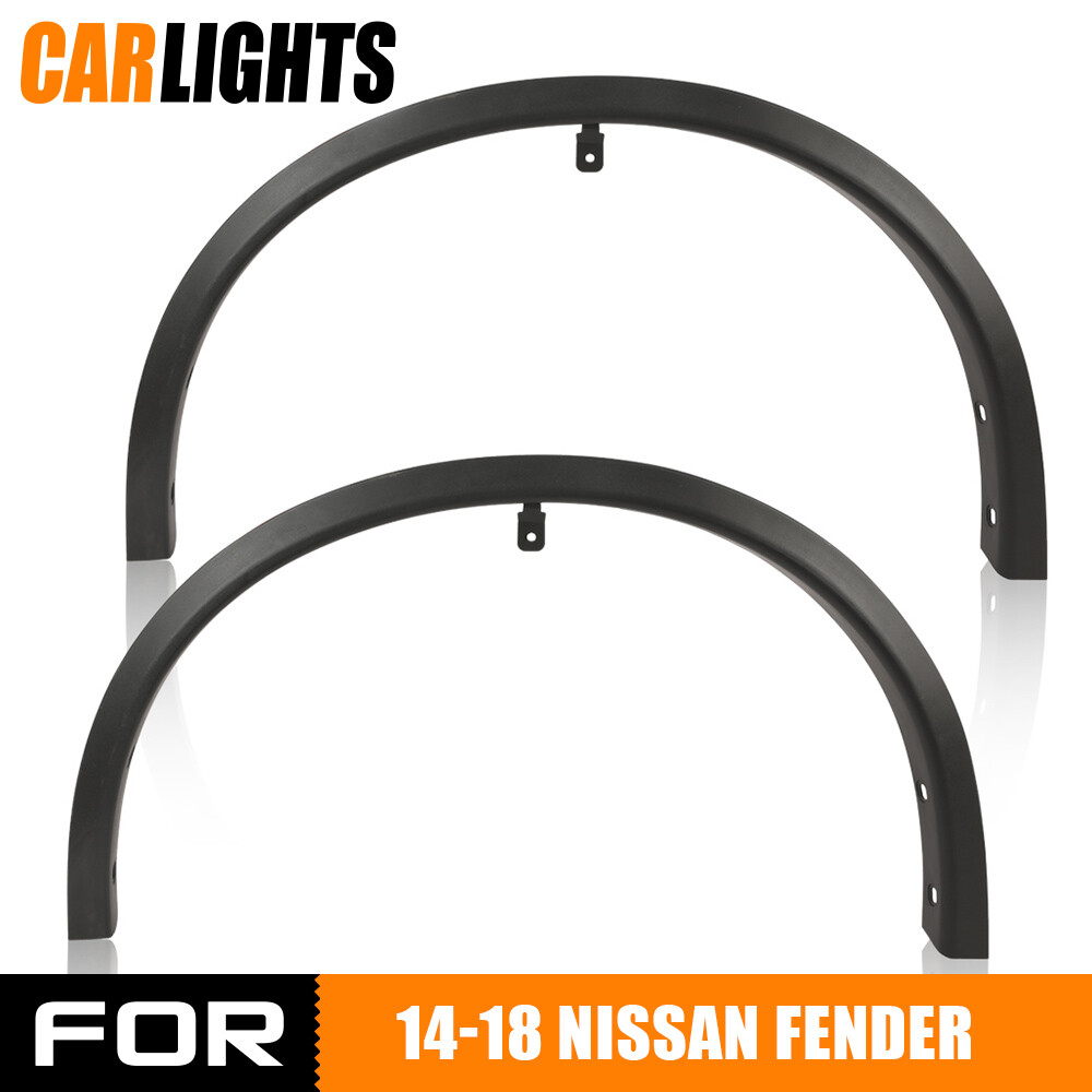 2PCS Front Fender Flares Molding Trim LH & RH New Fit For 2014-2020 Nissan Rogue