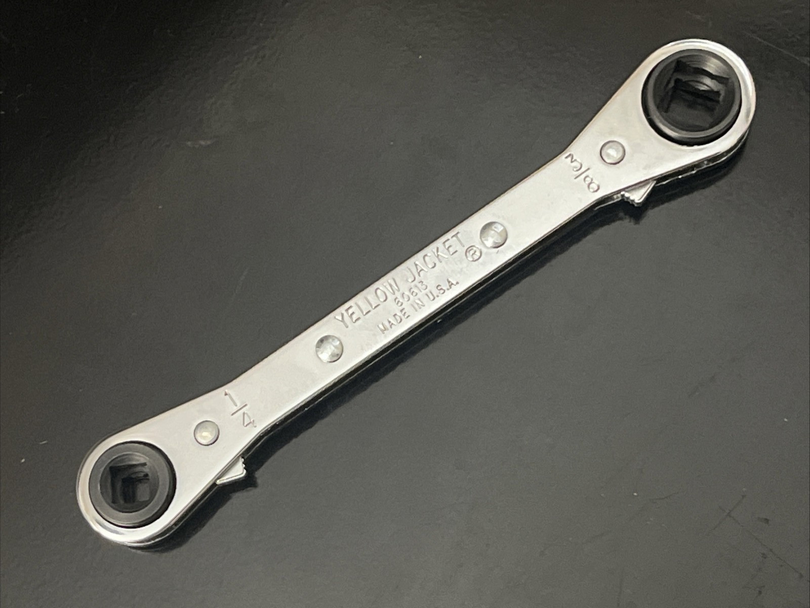 Yellow Jacket 60613 Ratcheting Refrigeration Wrench, 5 5/8" A/C Air Conditioning