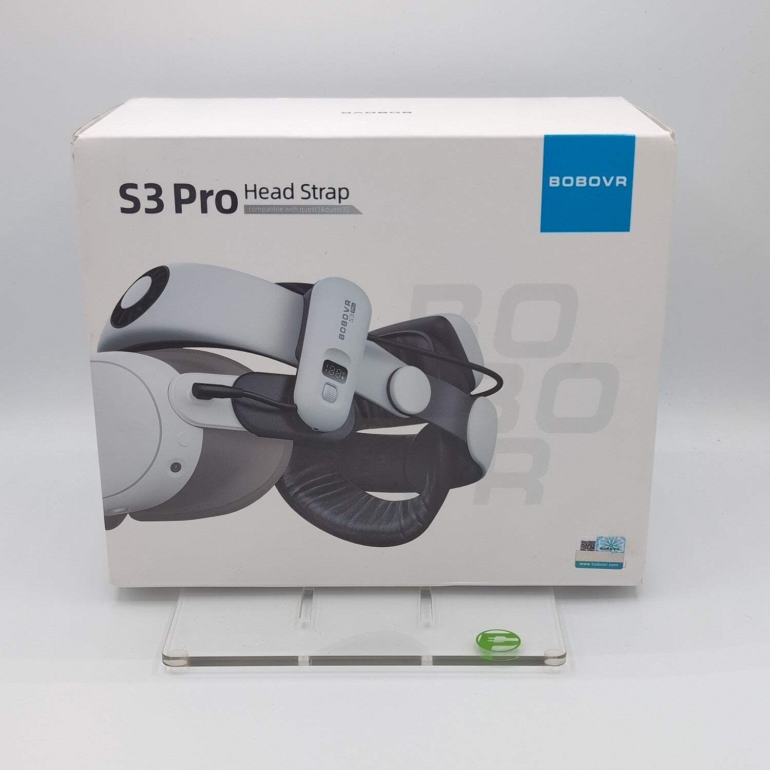 New Bobovr S3 Pro VR Head Strap for Meta Quest 3/3S with Air Conditioning