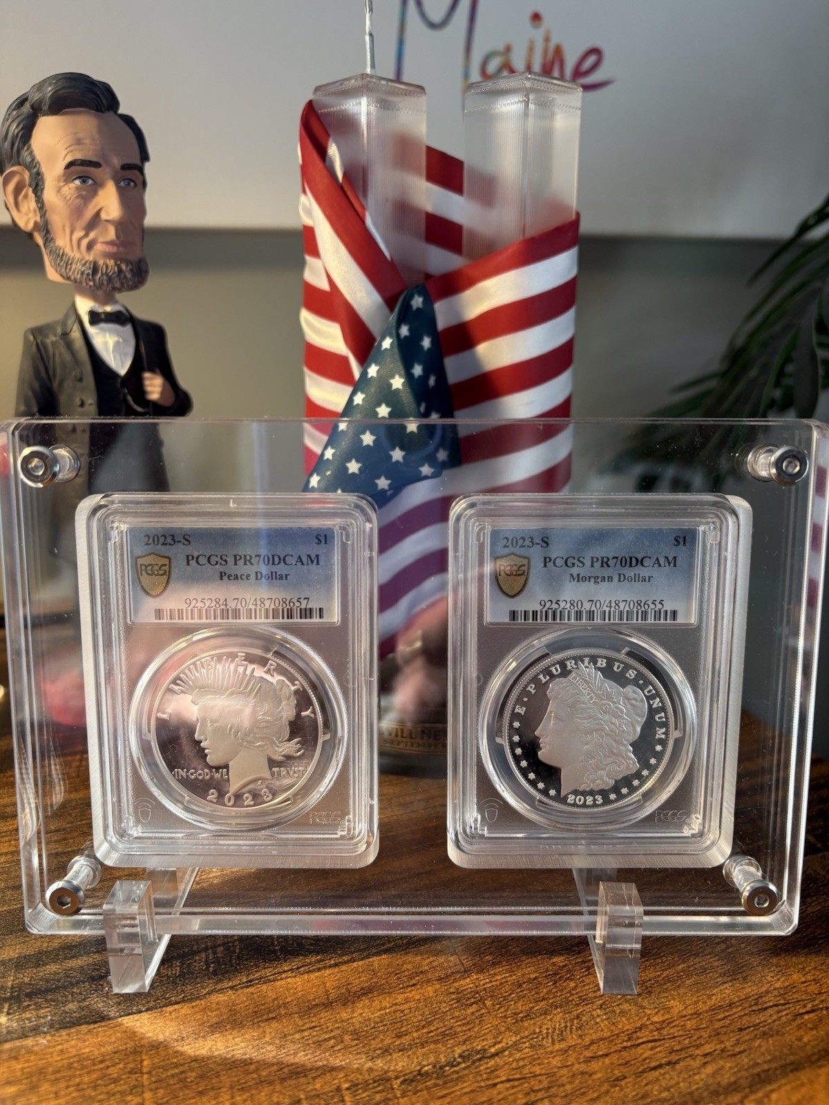 2023 S Morgan & Peace DCAM PCGS PR 70’s