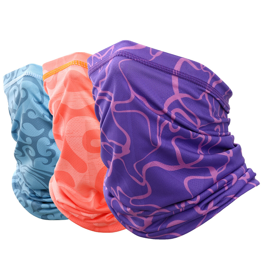 Breathable Sun Protection Neck Gaiter Face Mask Scarf For Fishing Running Sports