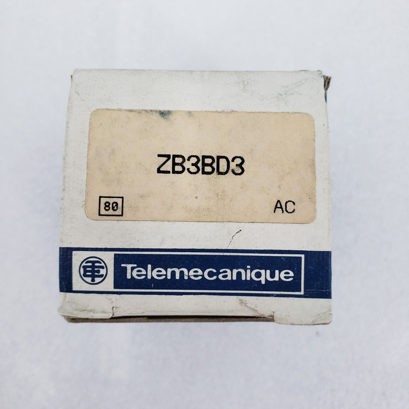 Telemecanique ZB3BD3 Three Position Selector Switch