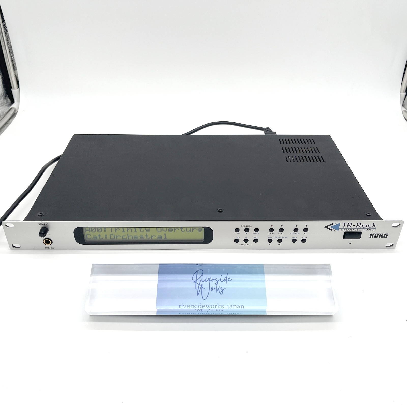 KORG TR-RACK Sound Module Synthesizer Used Tested