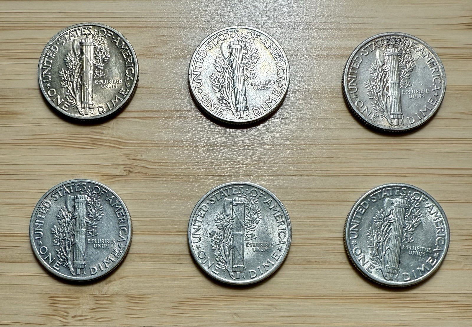 1944-P Mercury Dime 10C Silver - Extra Fine (EF/XF)