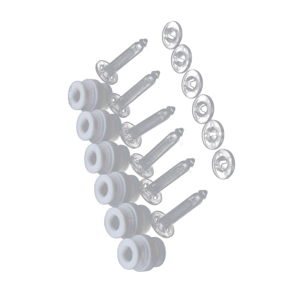 Flexibility Damping Rubber & Anti-Drop Pin Kit For DJI Phantom 3 Pro Advanced