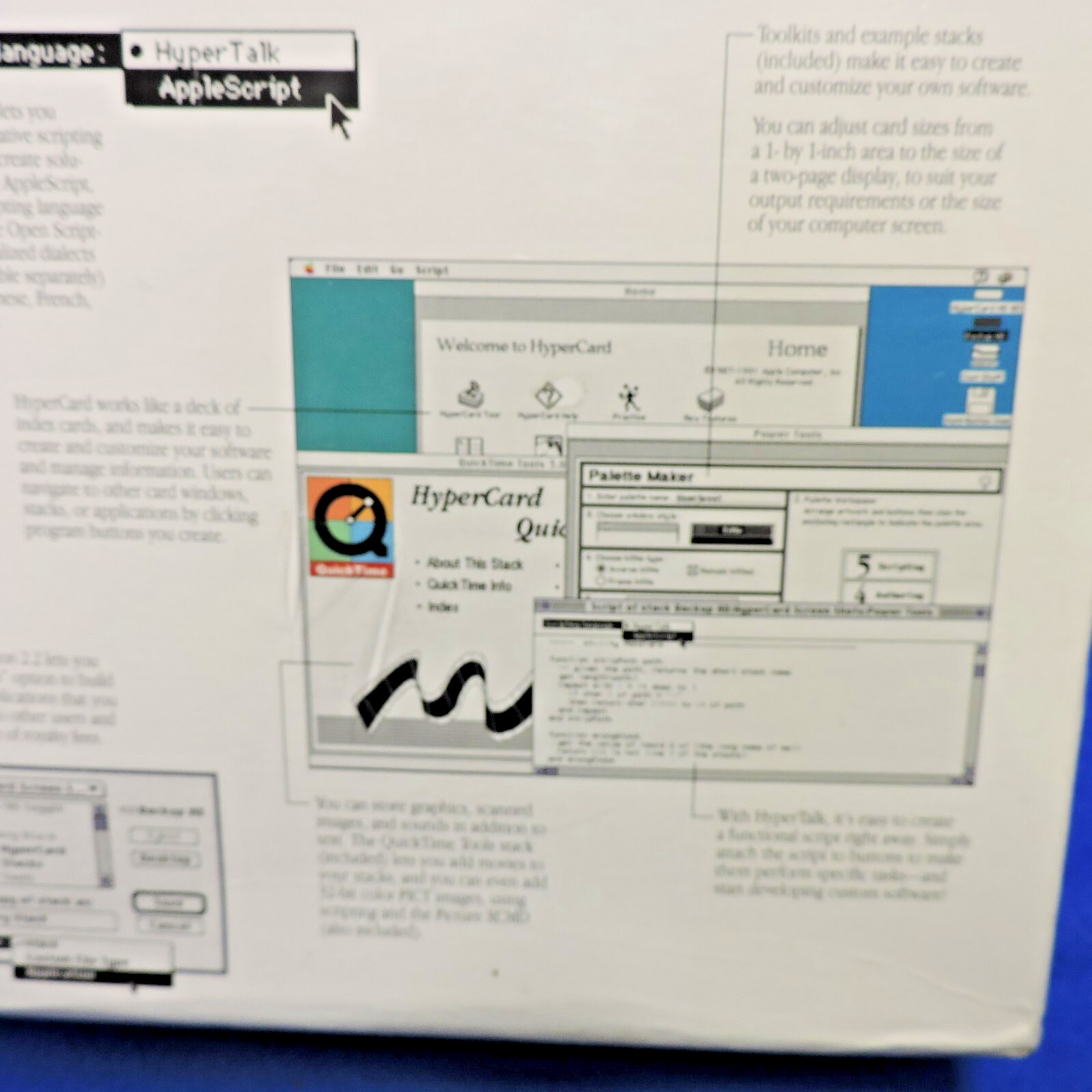 Vintage HyperCard Software Version 2.2 M2365LL/A New Still Sealed