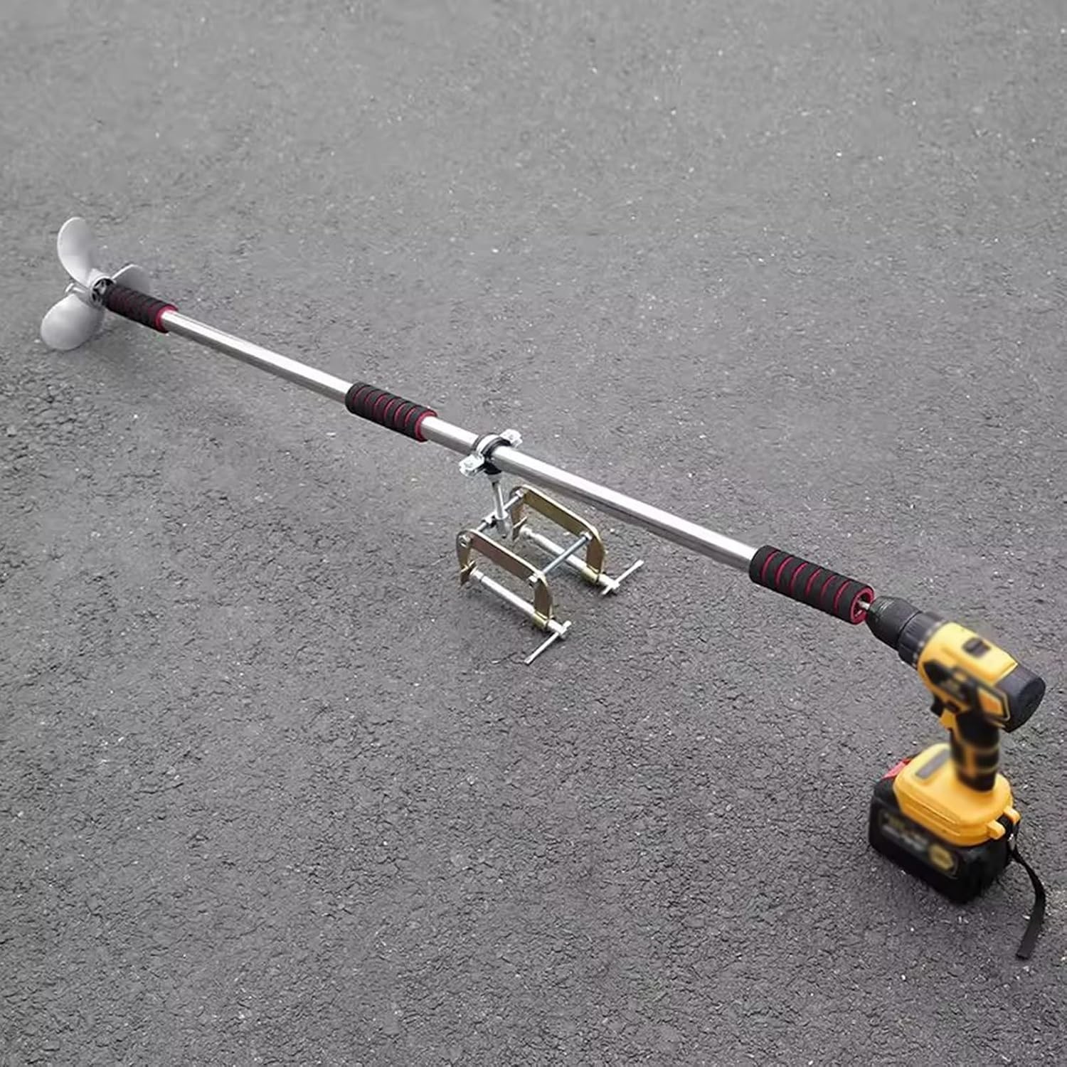 Handheld Electric Drill Propeller Aluminum Alloy Kayak Boat Propeller Kit 39