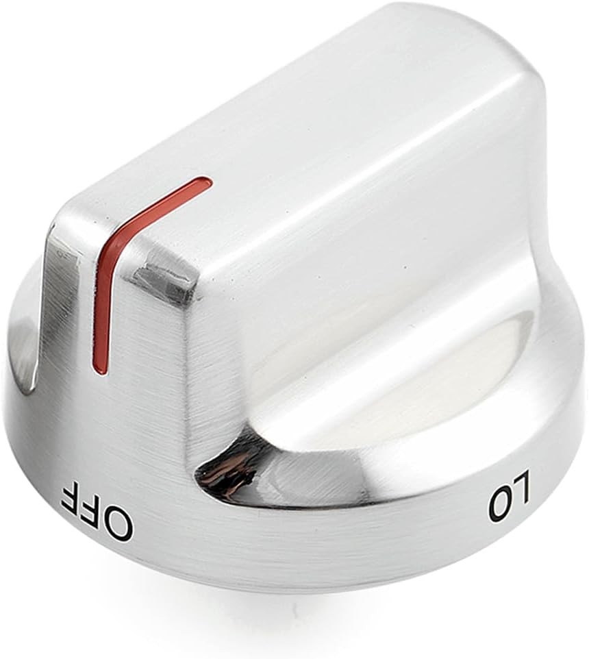 DG94-02141C DG94-02141A Stove knobs Replacement for Samsung Silver