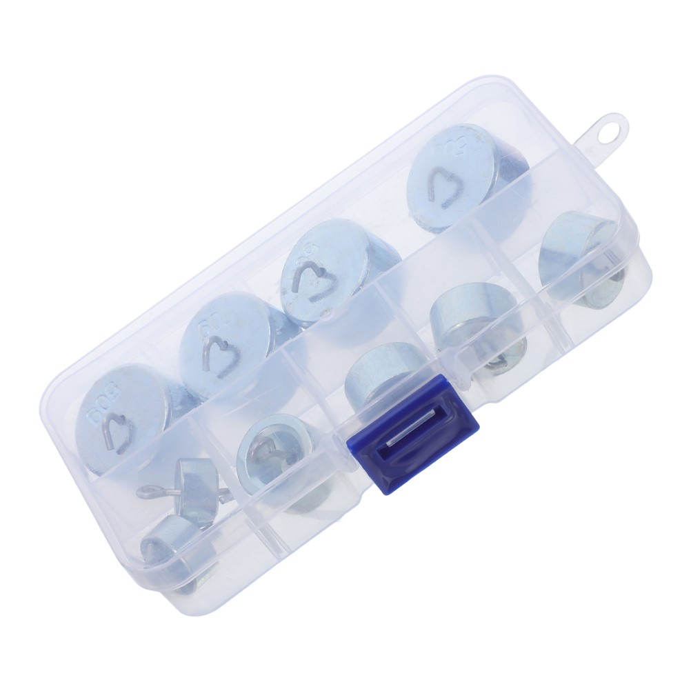 Weights with Hanger for Experiment Tension Test Hooked Balance Chrome-plated