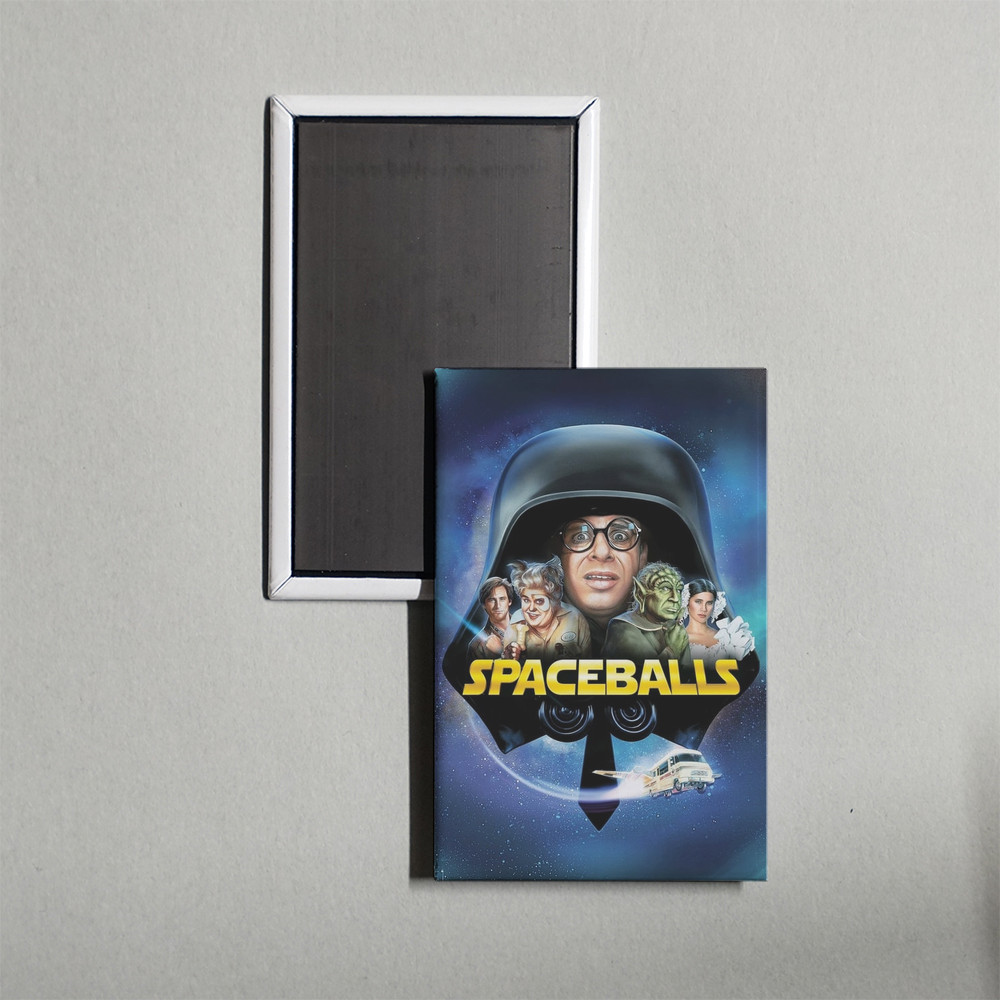 Spaceballs Mini Movie Poster Fridge Locker Magnet