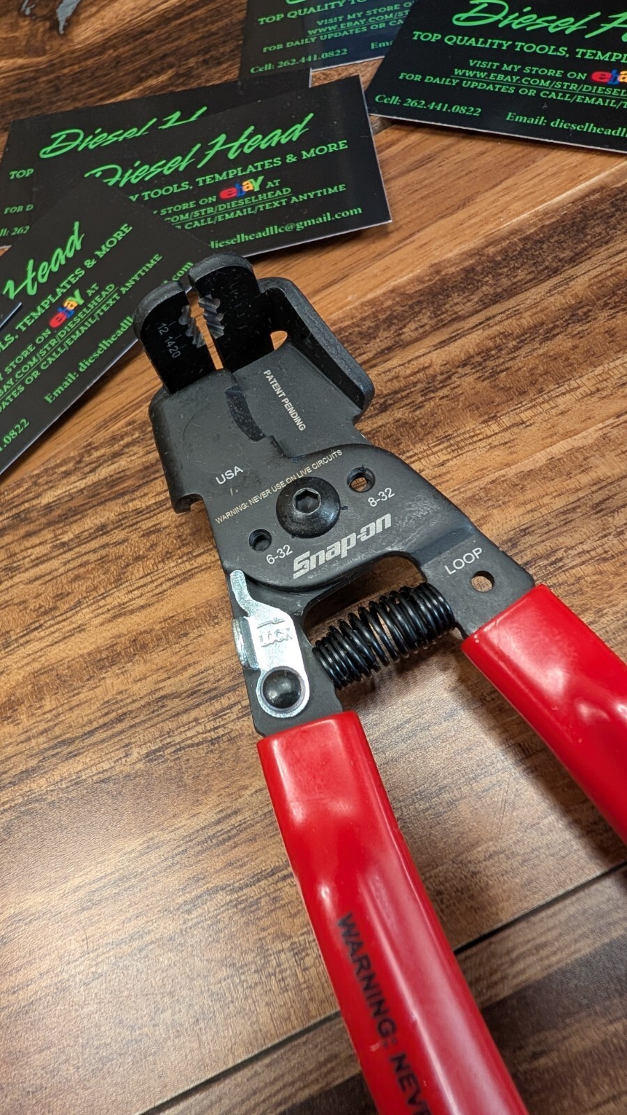 *NEW * Snap On PWCH7 Multi Function Wire Pliers FAST FREE SHIPPING