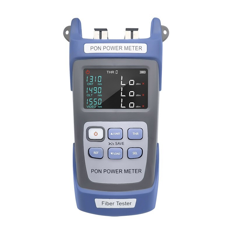 TM581 PON Power Meter SC/APC Optical Fiber Tester ONT/OLT 1310nm/1490nm/1550nm