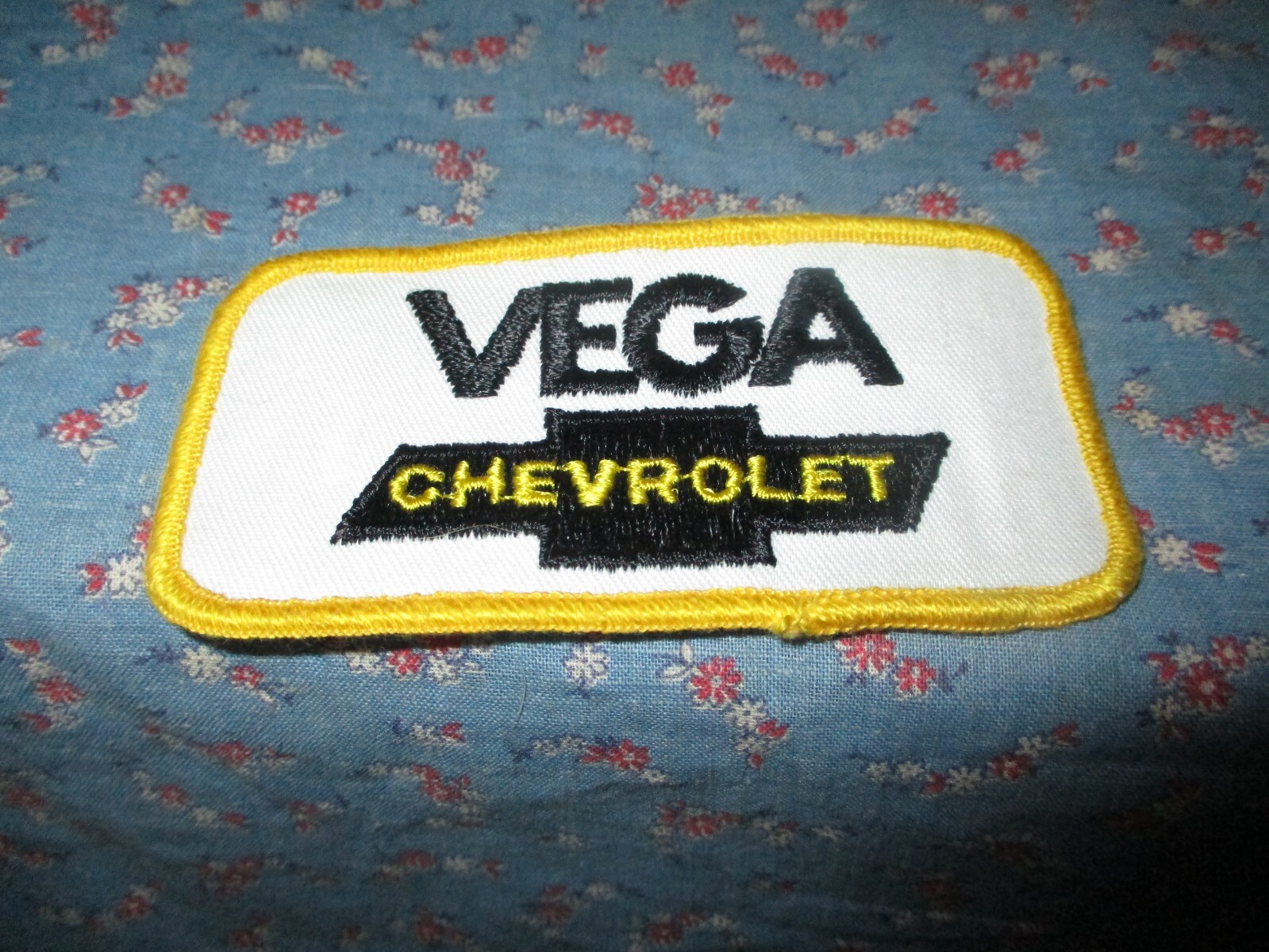Unused Patch Vega Chevrolet 4 x 2 Inches