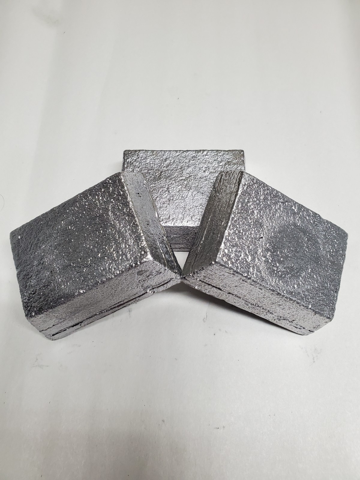 40lbs of 100% pure lead Ingots from Northeast  Sinker  Company