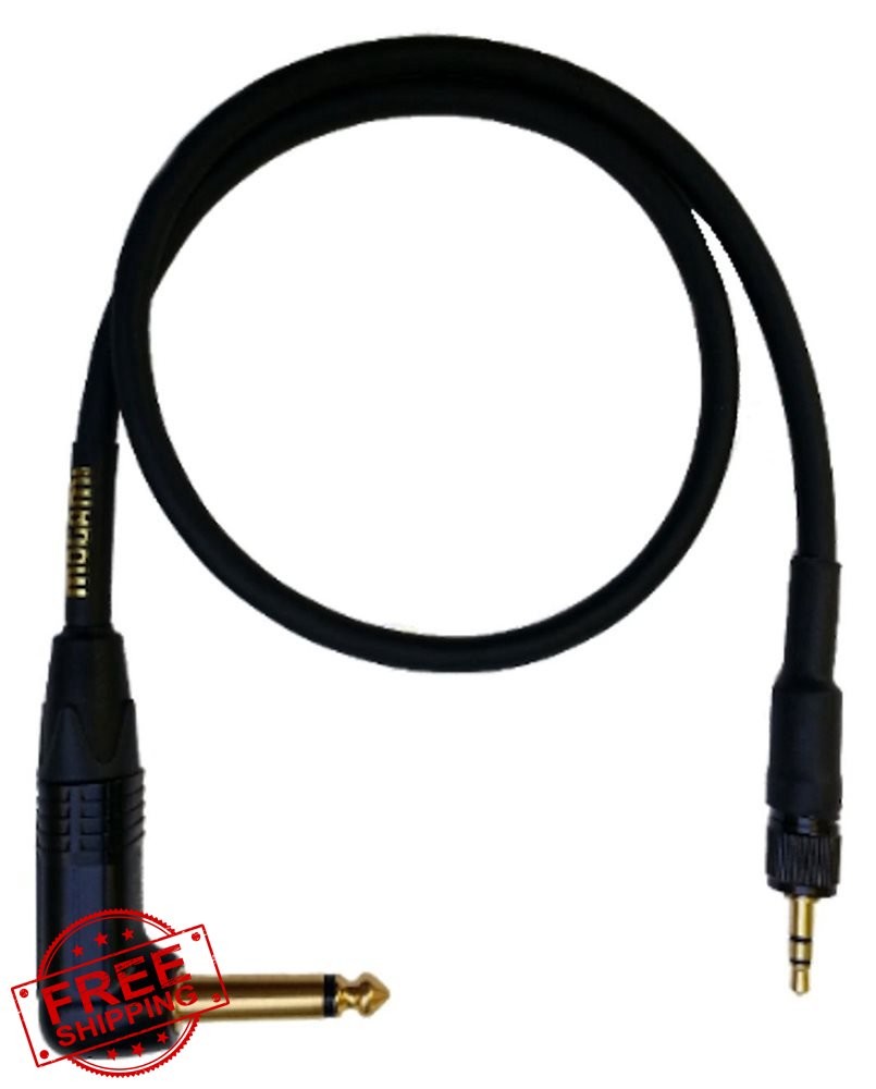 Mogami Gold BPSE TS-24R Instrument Cable, 1/4" TS to 3.5mm Locking TRS