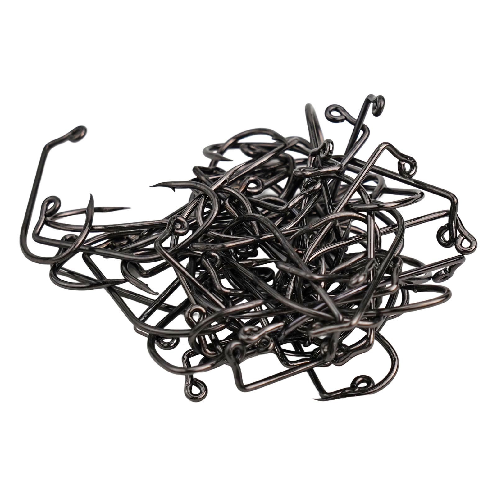 100pcs High Performance V Bend Aberdeen Fishing Hook Set Available Now