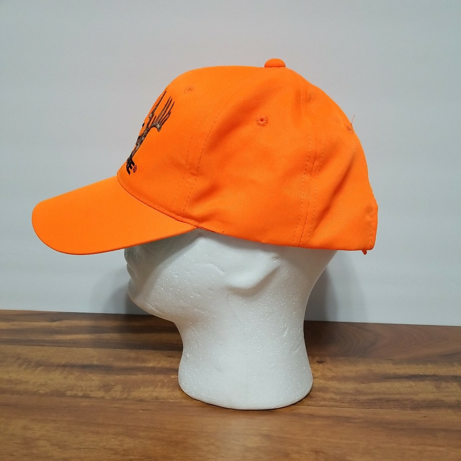 Tram Realtree Adjustable Back Hunting Ball Cap Hat Blaze Orange With Elk