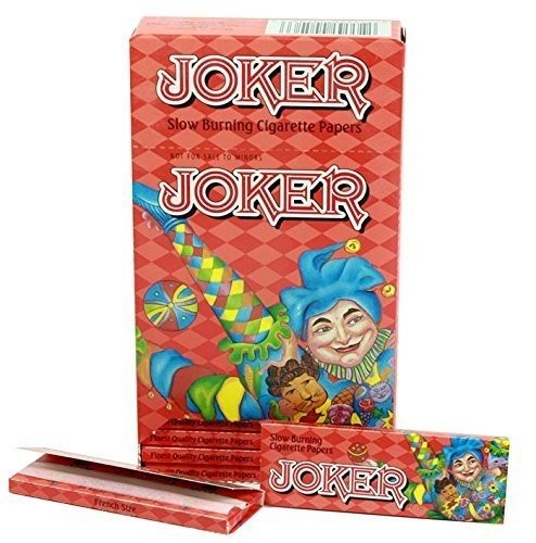JOKER Slow Burning Cigarette Papers - 24 Booklets