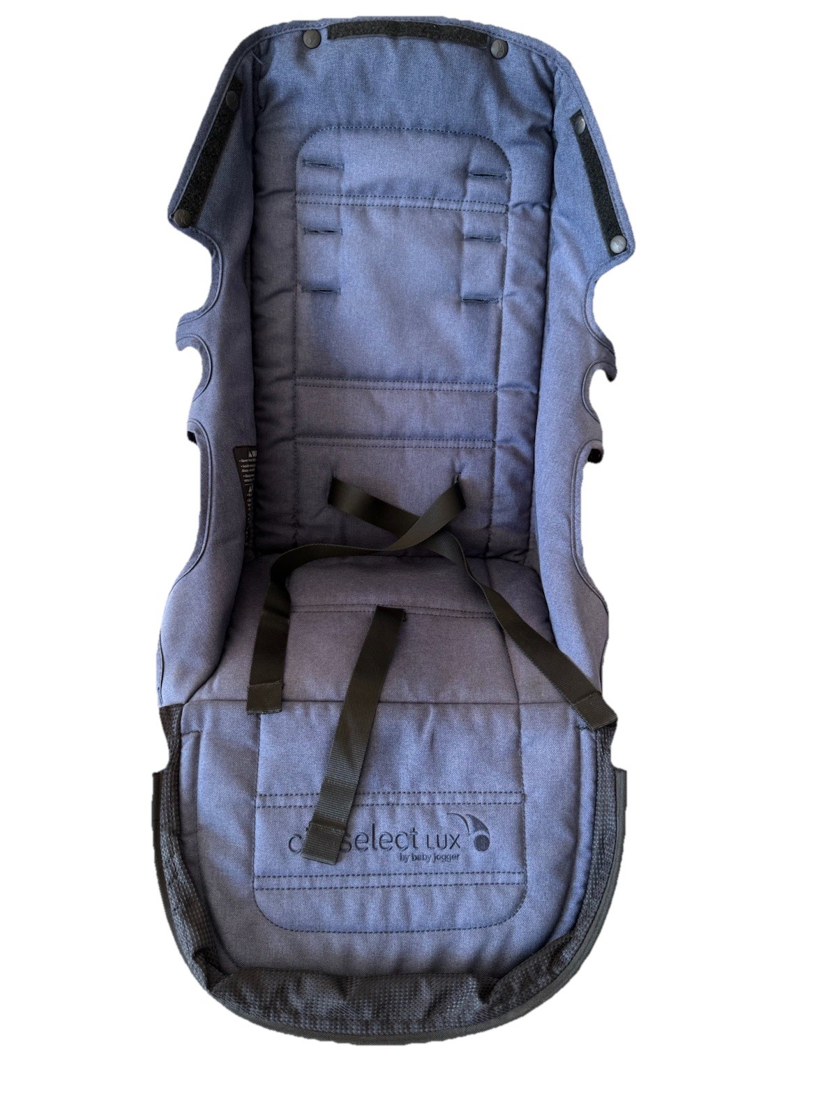 Baby Jogger City Select Lux Seat Fabric Indigo Blue Replacement Support Boards