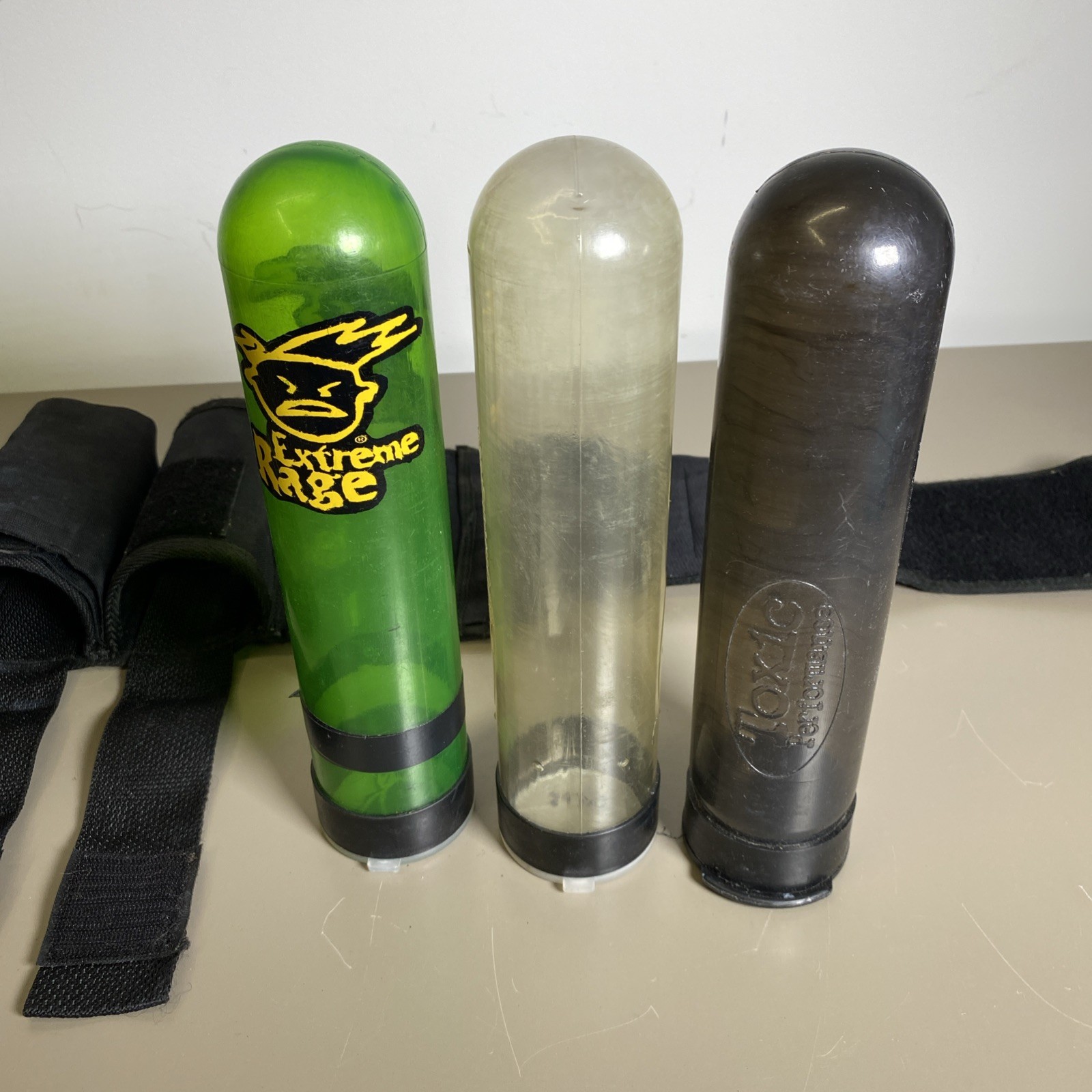 EXTREME RAGE Paintball Pod Pack 3+2 5 Elastic Back Brace