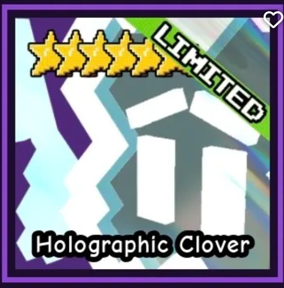 Holographic Clover - Garden Tower Defense