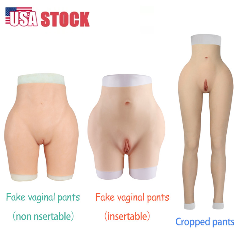 Shaping Fake Panty Vagina Hip For Crossdresser Silicone Pants Shorts Panty