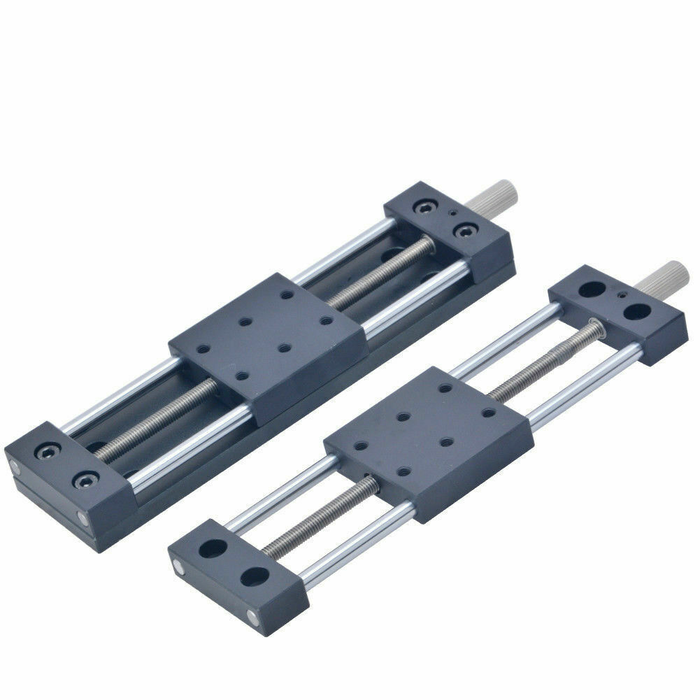 XY Axis Manual Sliding Table Stage Adjustable Platform Stroke 20mm-50mm-80mm