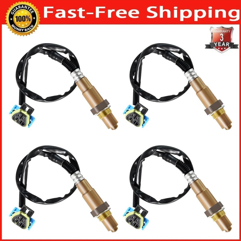 4pcs Up+Down Oxygen Sensor For Buick LaCrosse 3.6L V6 2010 2011 2012 2013-2016