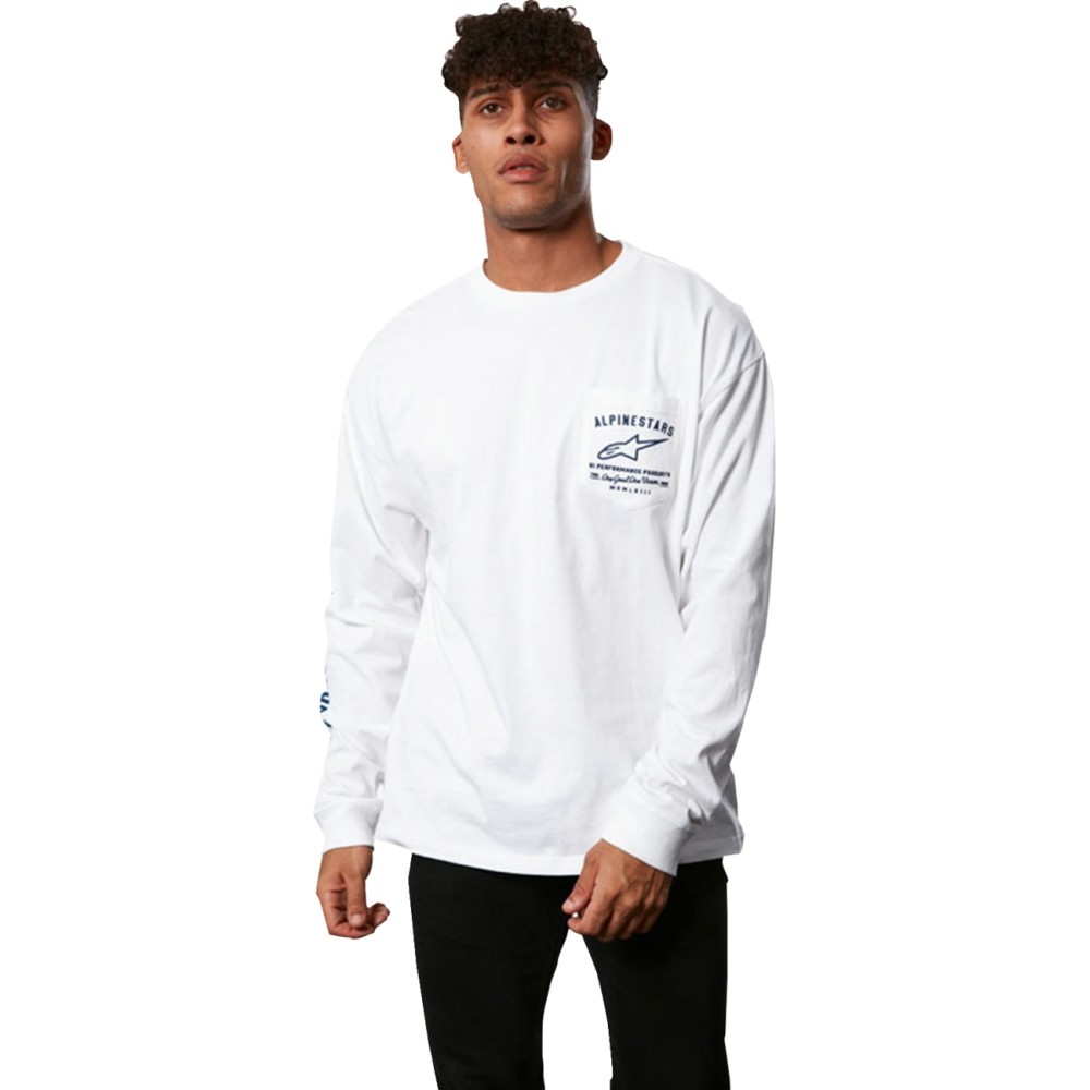 Alpinestars Rep Long Sleeve Shirts Lg White