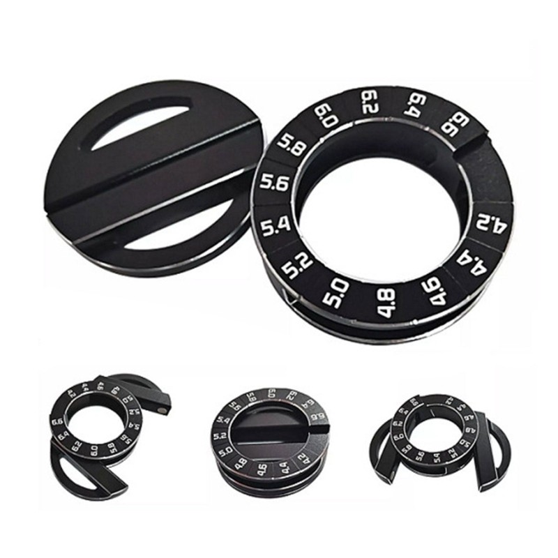 Car Adjustable Ride Height Tool 4.0 6.6mm Aluminum Meter for 1/10 Scale Models