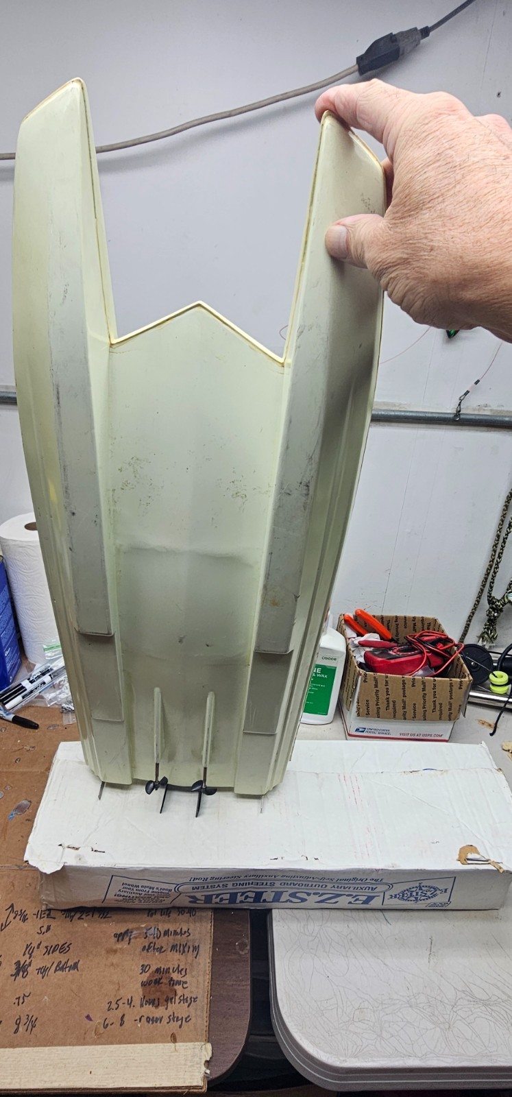 Vintage Twin-Motor Electric RC Catamaran Racing Boat – w/ FREE Charger