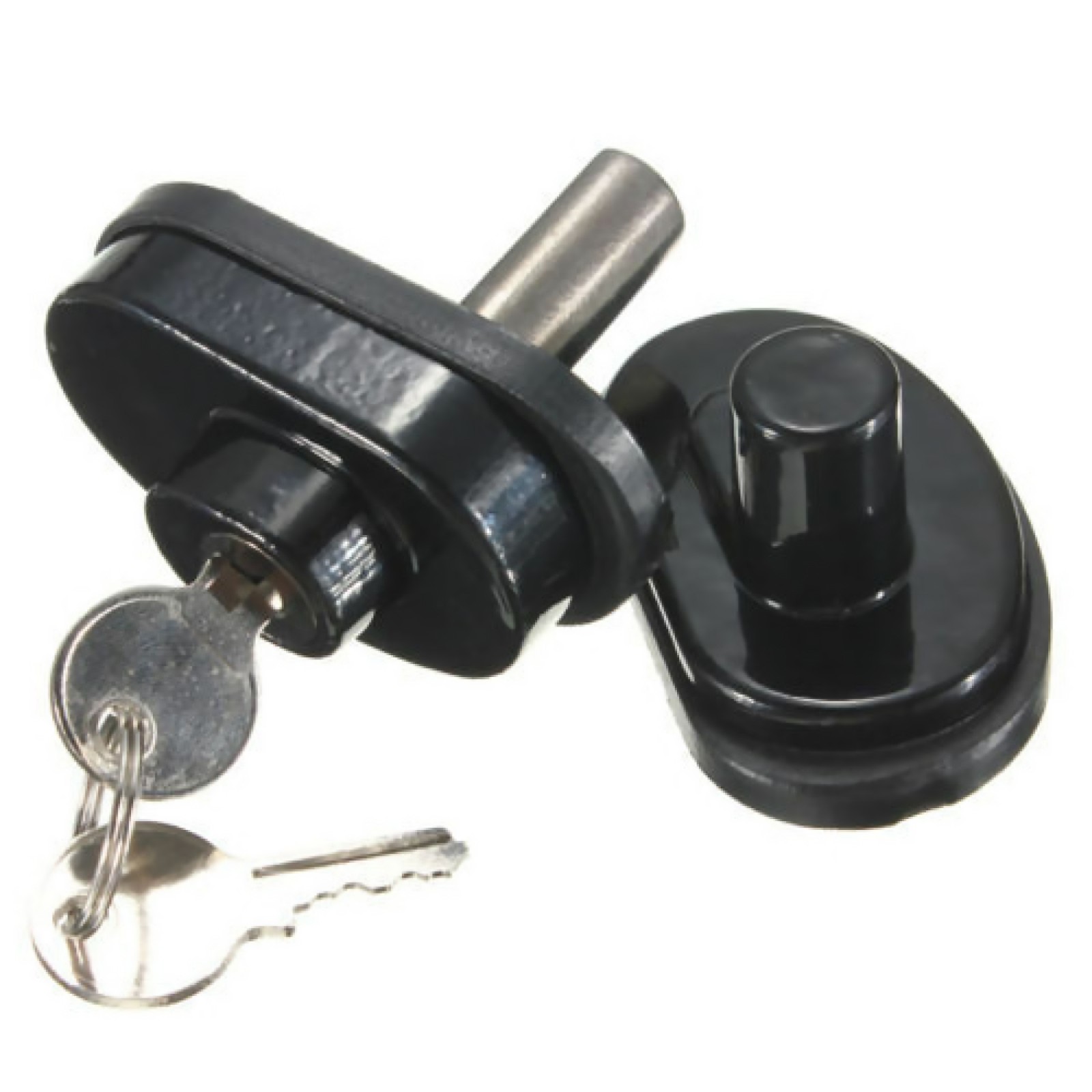 Black Metal Key Gun Trigger Lock For Universal Firearms Pistol Rifle Shotgun C