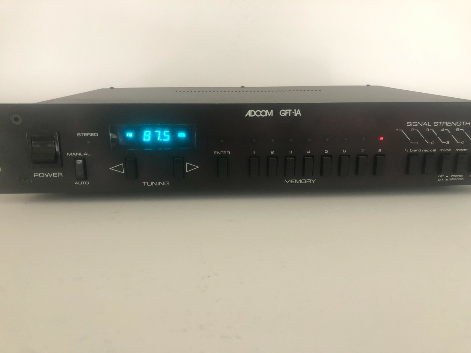 Adcom FGT-1A AM/FM Tuner, Upgraded and Tested
