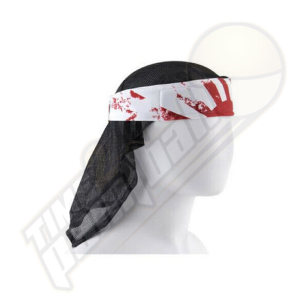 HK Army Paintball Rising Sun Headwrap - White / Red